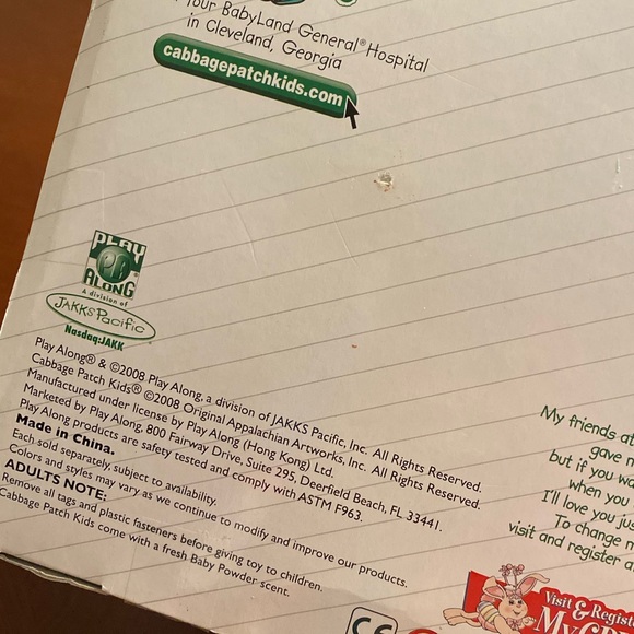 RARE vintage 2008 target edition preemie cabbage patch doll - Picture 5 of 7